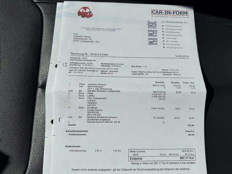 BMW Řada 4 420i KŮŽE NAVIGACE ROZVODY - fotka 48 z 56