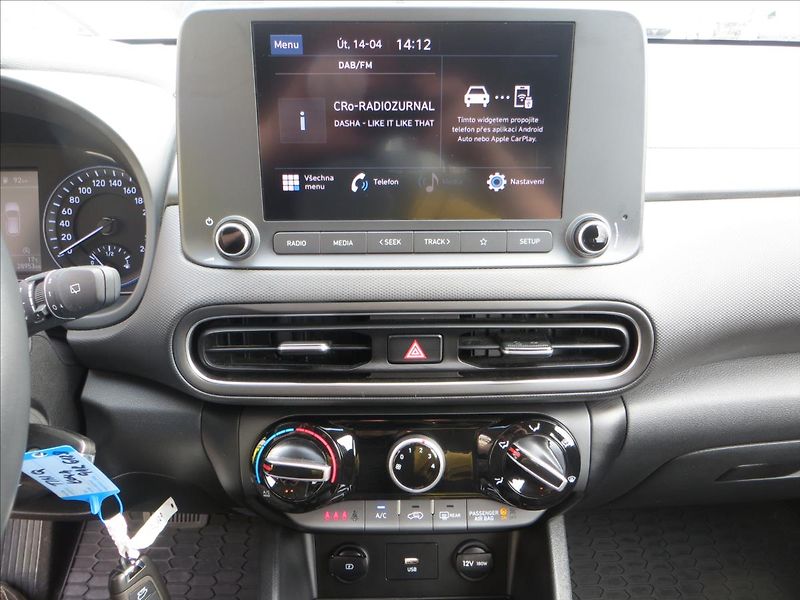 Hyundai Kona 1,0 T-GDI Comfort DCT A7 88kW - fotka 14 z 22