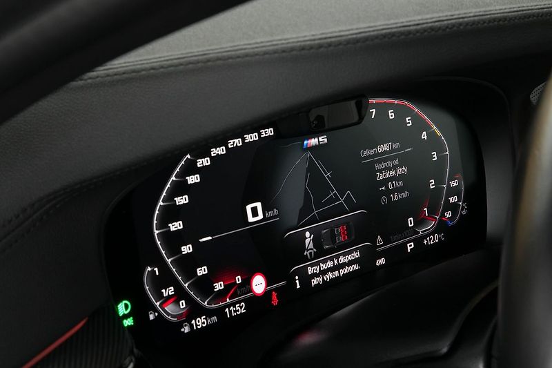 BMW M5 Competition 460kW Soft B&W HUD - fotka 45 z 50