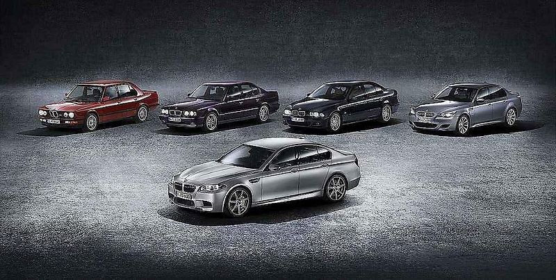 BMW M5 ve výroční edici 