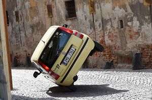 Z natáčení komedie Když se zhasne v Olomouci