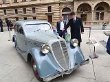 Automobil Z-5 Express ze sbírek Národního technického muzea, jímž jezdil nacisty popravený protektorátní premiér generál Alois Eliáš.