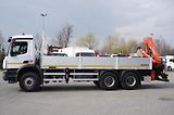 Mercedes-Benz (2018) Arocs 2633 flatbed truck/Crane - náhled 8
