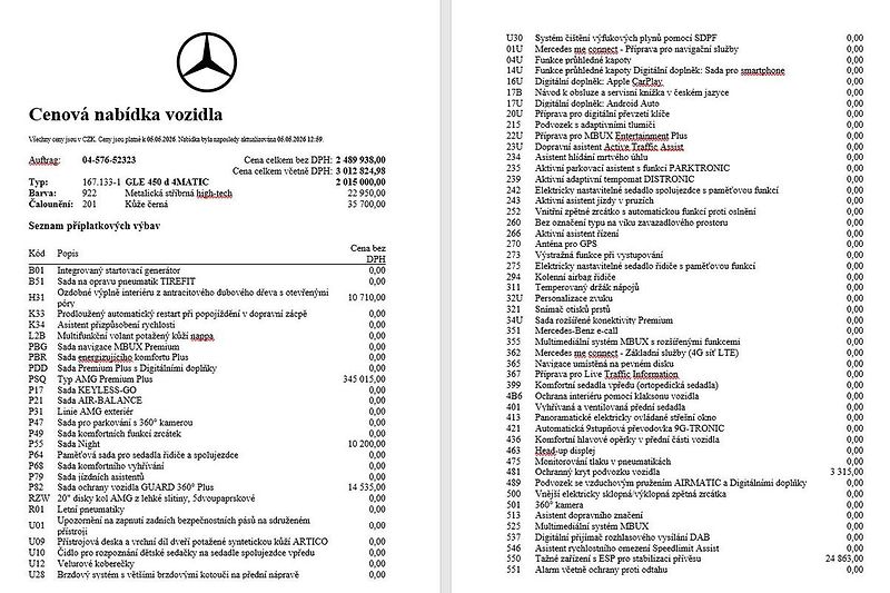Mercedes-Benz GLE 450d 4M - fotka 15 z 16