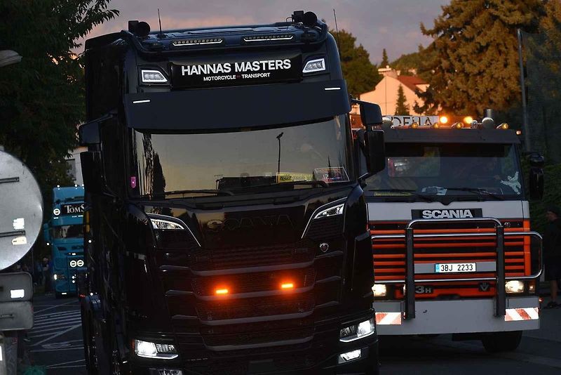 Truck show 2025 ve Zlíně, kamiony zaplnily ulici Hradská