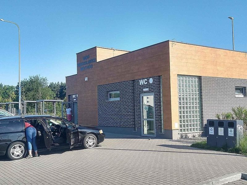 Polské odpočívky nejsou nikterak omšelé.