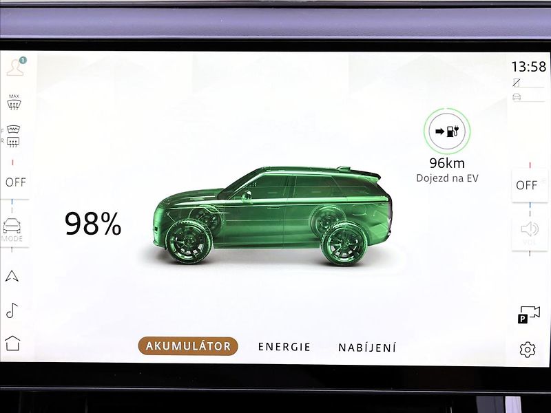 Land Rover Range Rover Sport (2026) 3,0 P460e DYNAMIC SE PHEV - fotka 23 z 39