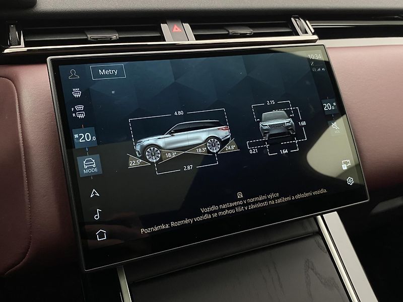 Land Rover Range Rover Velar D300 HSE DYNAMIC AWD AUT CZ - fotka 49 z 51