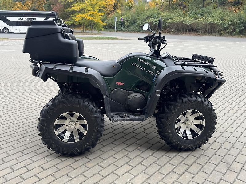 Yamaha Grizzly 700 (2008) Kufry, rámy, sněžné pásy - fotka 6 z 28