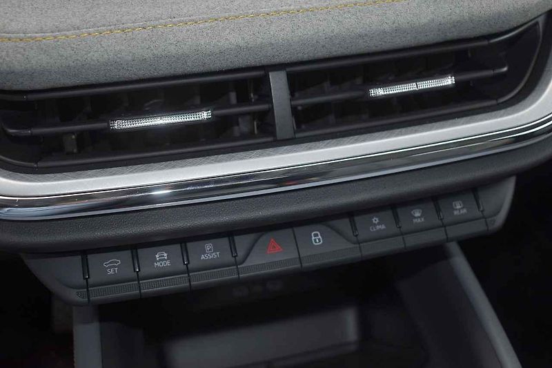 Škoda Enyaq iV při jízdě v chladném počasí