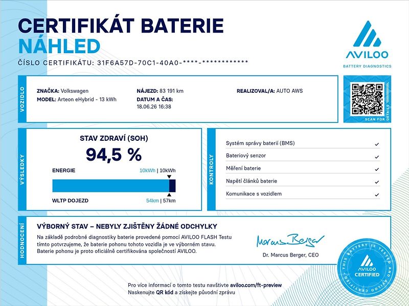 Volkswagen Arteon Shooting Brake 1,4 TSi  DSG eHybrid Elegance - fotka 2 z 49