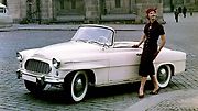 S předchůdkyní Felicie, modelem 450, se fotila i Miss USA Charlotte Sheffield. Autorem snímků byl uznávaný fotograf Vilém Heckel.