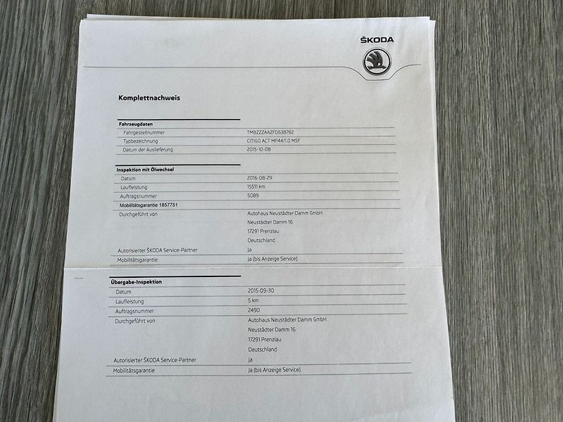Škoda Citigo (2015) 1,0 MPI 44 KW 1. MAJ SŠA - fotka 44 z 50
