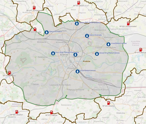 Krakovská zóna čisté dopravy od roku 2026 zavádí vlastní pravidla pro vjezd starších aut. Pro české turisty je důležité, že podmínky se v jednotlivých polských městech liší a před cestou je vhodné ověřit konkrétní pravidla dané destinace., zdroj: Se svolením Zarząd Transportu Publicznego w Krakowie / krakow.pl