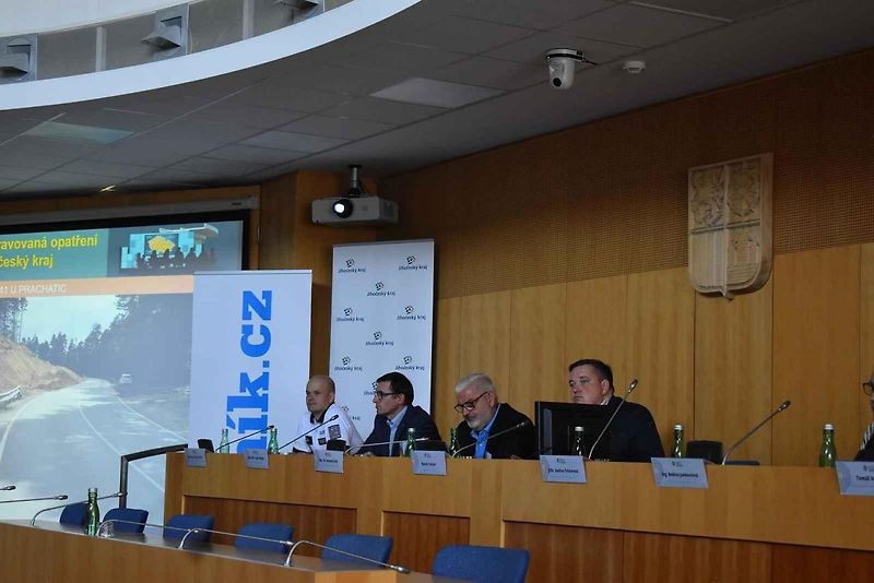 Regionální dopravní konference v Českých Budějovicích.
