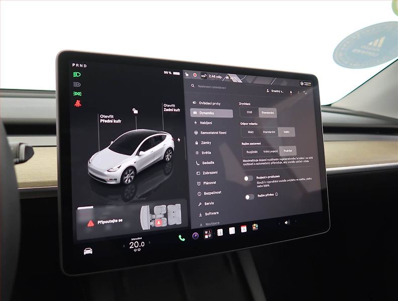 Tesla Model Y (2023) RWD LFP 60kWh, SoH 97% - fotka 24 z 31