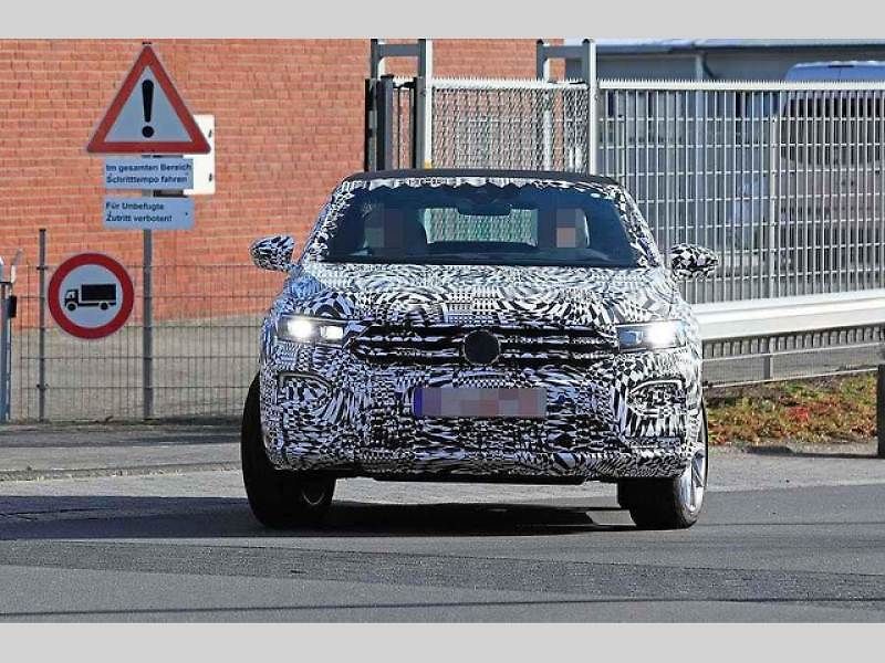 Špionážní snímky Volkswagen T-Roc Cabrio
