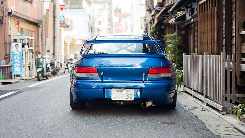Subaru Impreza S5 WRC STI.