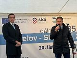 ŘSD ve čtvrtek kompletně otevřelo 3,2 kilometru dlouhý úsek dálnice D35 Křelov – Slavonín II. etapa, 20. listopadu 2025
