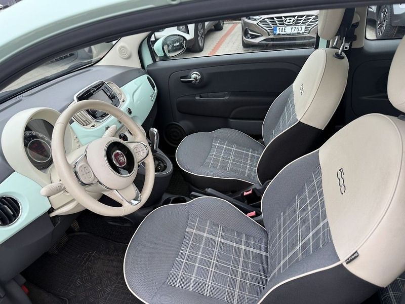 Fiat 500 500 1,2 69k Lounge - automat - fotka 8 z 11