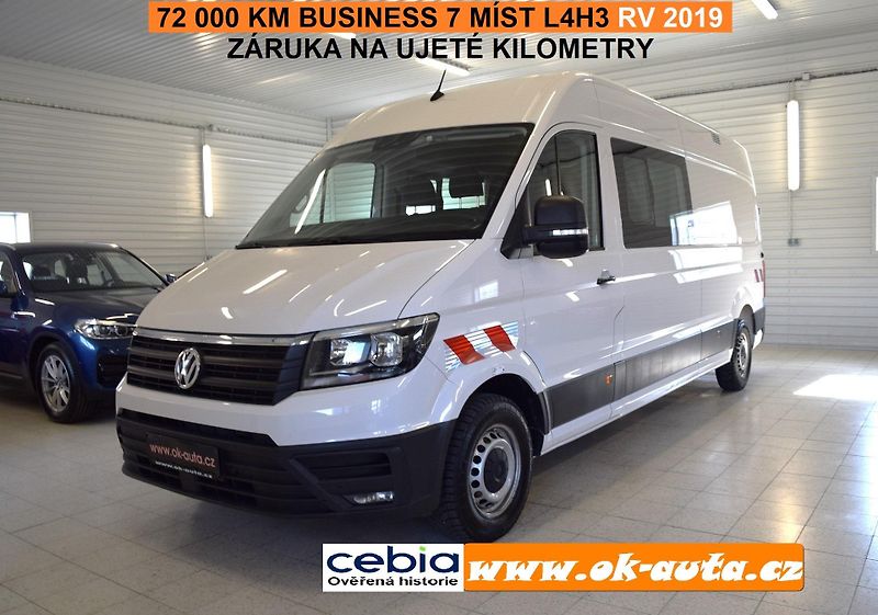 Volkswagen Crafter 2.0 TDI 7 MÍST L4H3 72 000 KM  - fotografie inzerátu