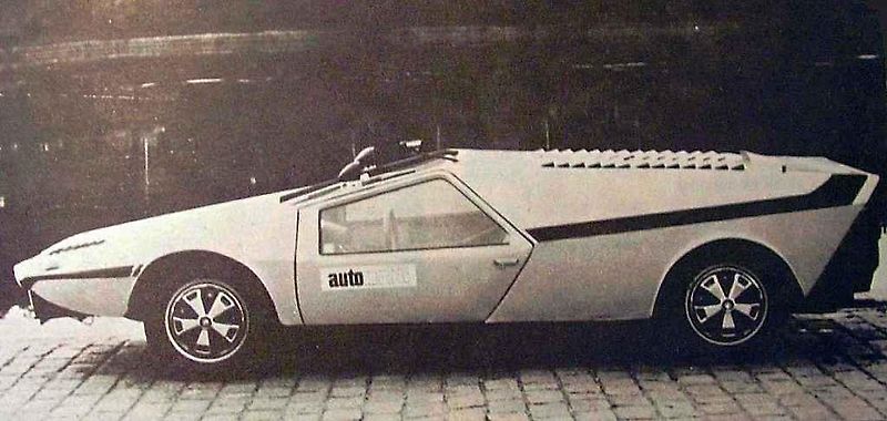 Tajemná Škoda Coupé ze druhé poloviny 70. let.