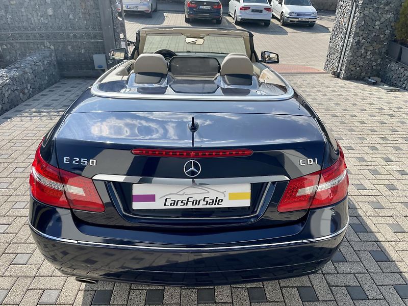 Mercedes-Benz Třídy E (2011) 250CDI cabrio kůže automat - fotka 7 z 24