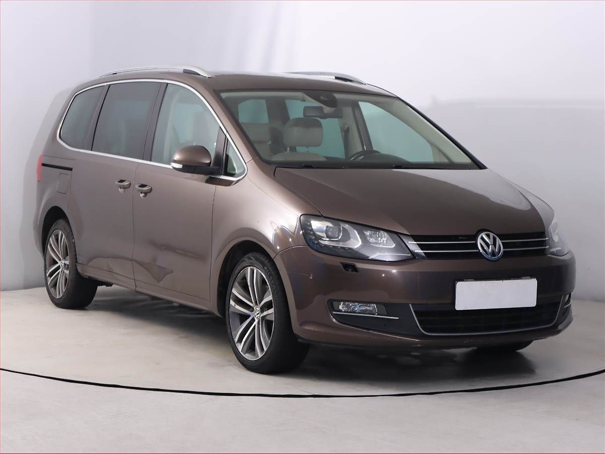 Volkswagen Sharan 2.0 TDI, Automat, Kůže, Navi