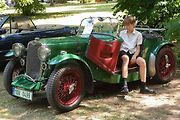 Veteránská Jízda Jiřího Kristiána Lobkowicze a výstava historických vozidel v Křimicích.