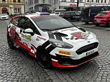 Start 58. ročníku Rallye Šumava na náměstí v Klatovech