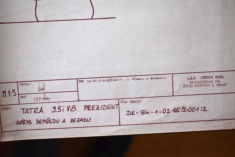 Tatra Prezident v kopřivnickém muzeu