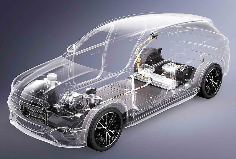 Nový Mercedes-Benz GLC s technologií EQ se bude nabízet souběžně s původní verzí se spalovacími motory.