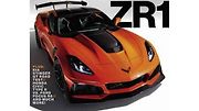 Uniklé fotky Chevroletu Corvette ZR1 z magazínu Car and Driver.