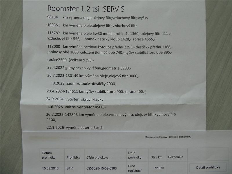 Škoda Roomster 1,2 TSi 2x kola,KLIMA,tempomat - fotka 37 z 43