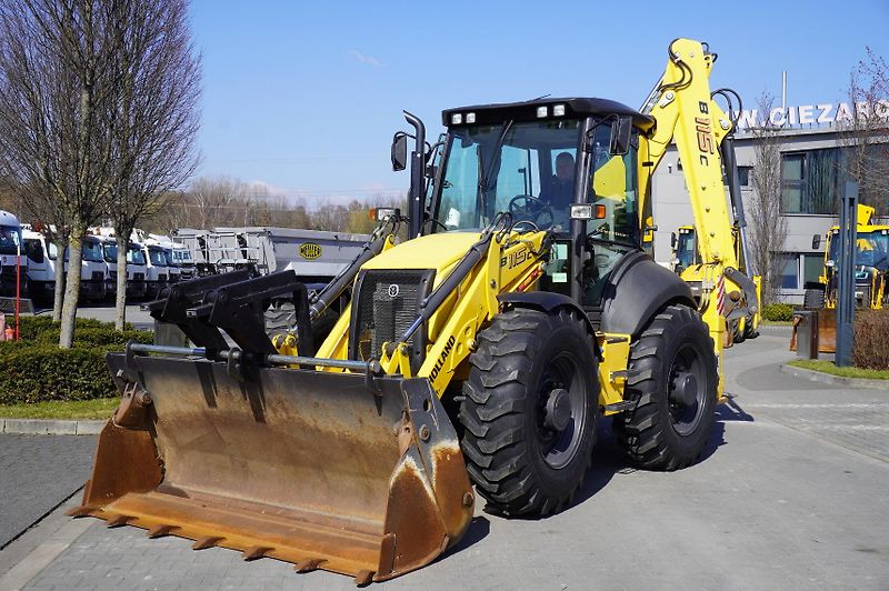 New Holland (2021) B 115 C backhoe loader/1000mth - fotka 6 z 24