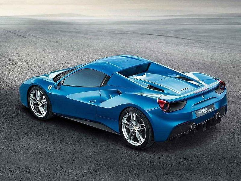 Ferrari 488 Spider.