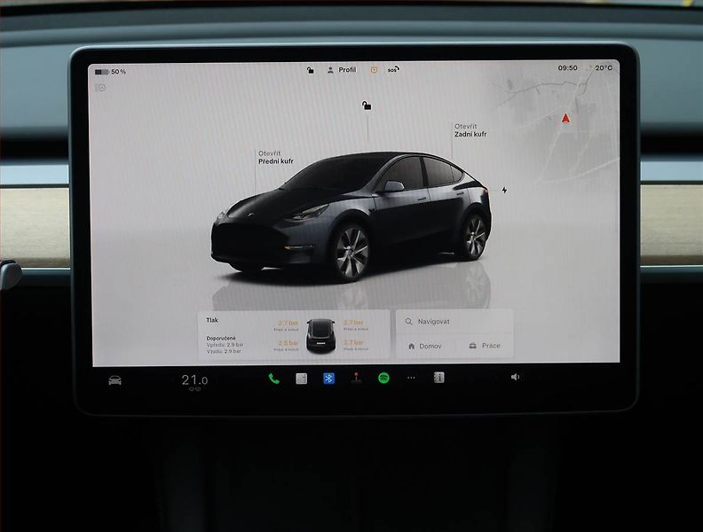 Tesla Model Y (2022) Long Range AWD 79kWh, SoH 89% - fotka 23 z 25