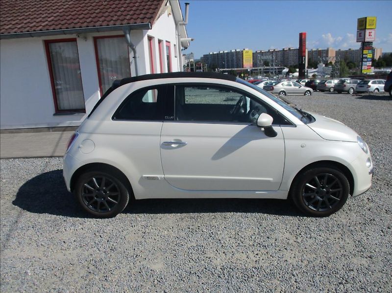 Fiat 500C 1,2 i, aut.klima,servis,Cabrio - fotka 5 z 27