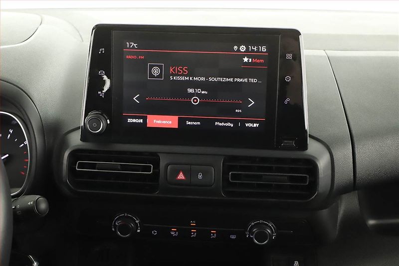 Citroën Berlingo (2018) Feel 1.2 PureTech, 5Míst, ČR - fotka 10 z 13