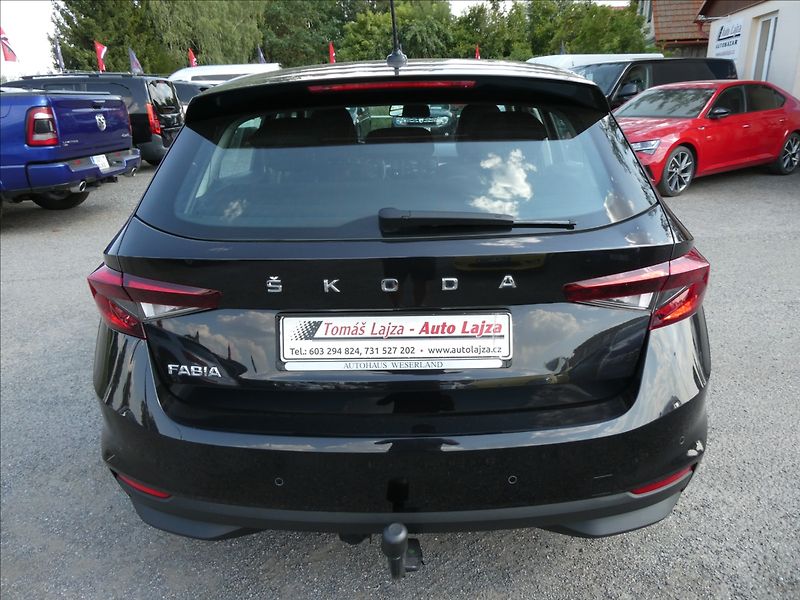 Škoda Fabia 1,0 TSi 70kW závěs,tempomat - fotka 8 z 38
