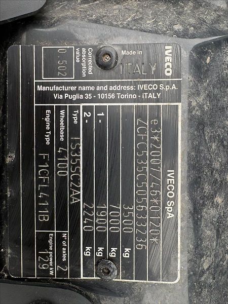 Iveco Daily 3,0 35S18HA8V 16cm3 - fotka 38 z 38