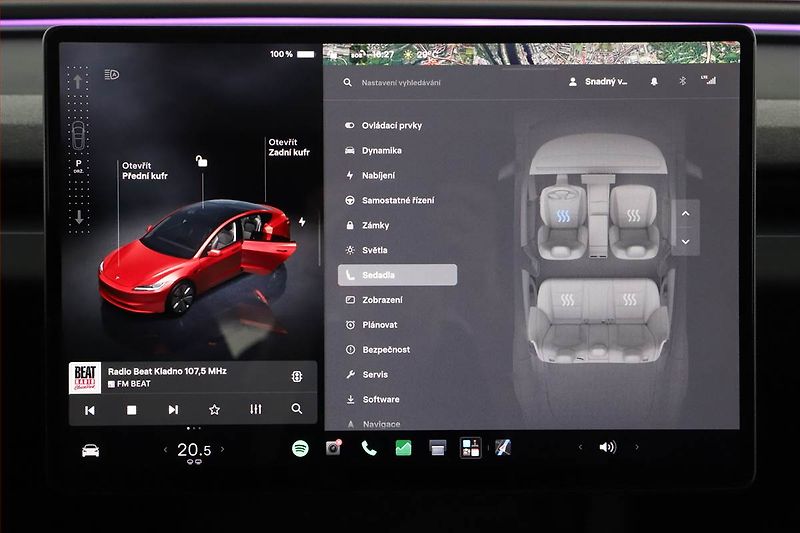 Tesla Model 3 (2023) Long Range 4WD 79kWh, SoH 95% - fotka 14 z 27