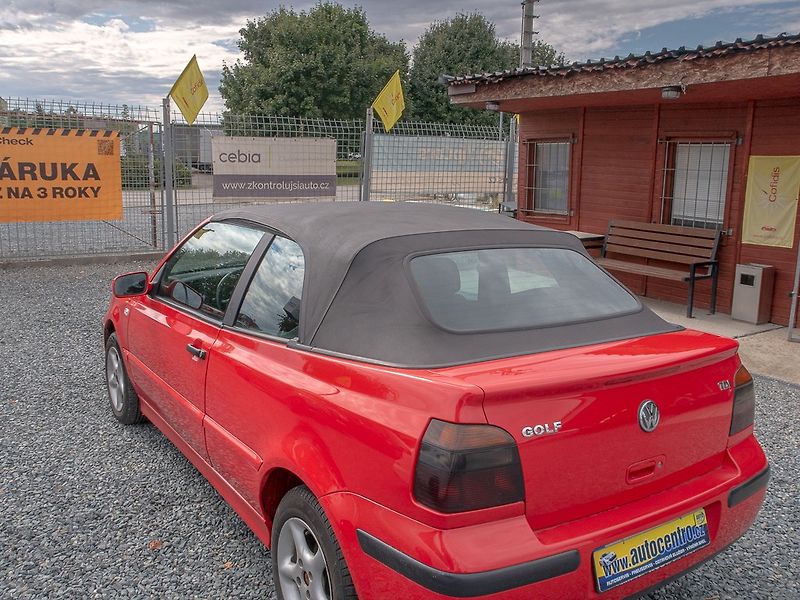 Volkswagen Golf (1999) 1.9TDI 66KW – KABRIO - fotka 29 z 36