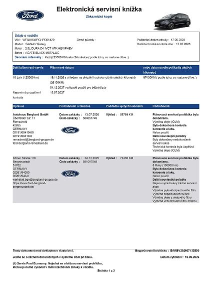 Ford S-MAX 2,5 HEV ST-Line - fotka 47 z 68