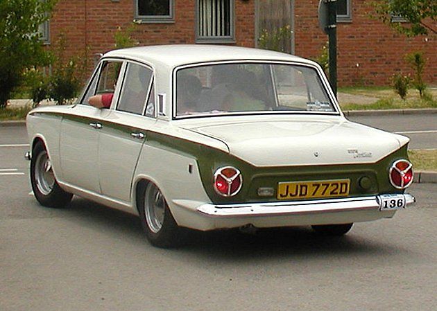Ford Cortina Mk I., zdroj: Wikimedia Commons, Arpingstone, volné dílo