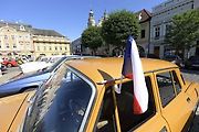 Čtyřicátý ročník Plaketové jízdy historických automobilů uspořádal kolínský Veteran Car Club.