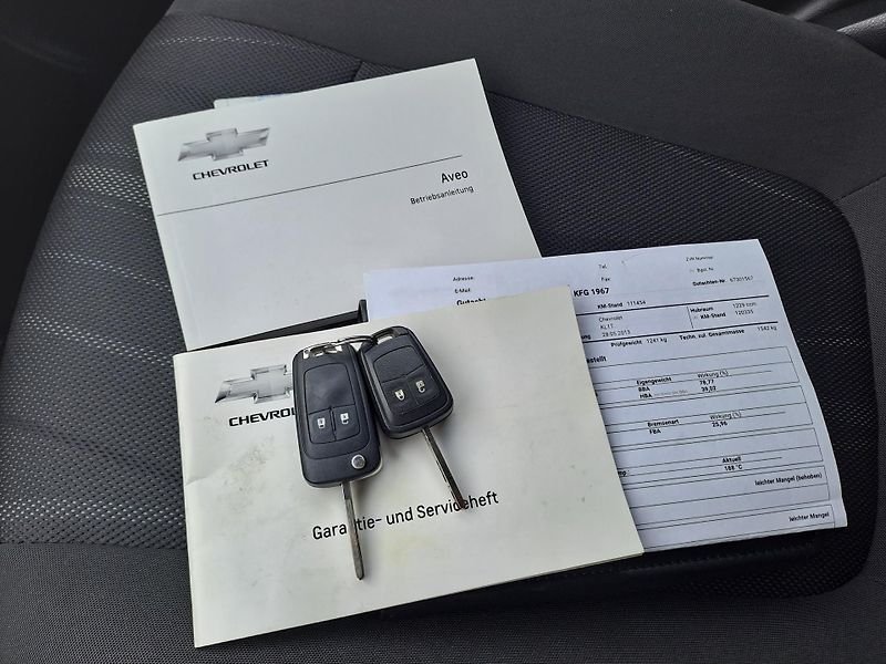 Chevrolet Aveo (2013) 1.2 1.MAJITEL 2xKOLA, SERVISKA - fotka 27 z 29