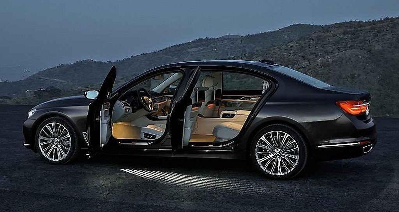 BMW řady 7.