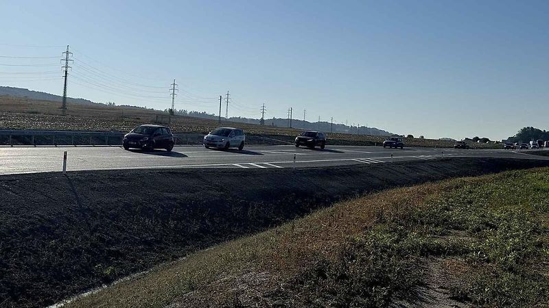 Mezi Olomoucí a Přerovem se jezdí přes novou křižovatku. Stavba dálnice D55 pokročila, 1. října 2024