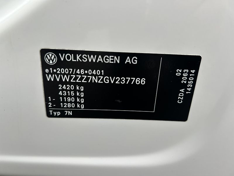 Volkswagen Sharan (2016) 1,4TSi 110 Comfortline 7 míst  - fotka 57 z 58